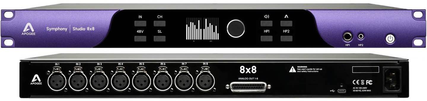 Apogee Symphony Studio 8X8 promo