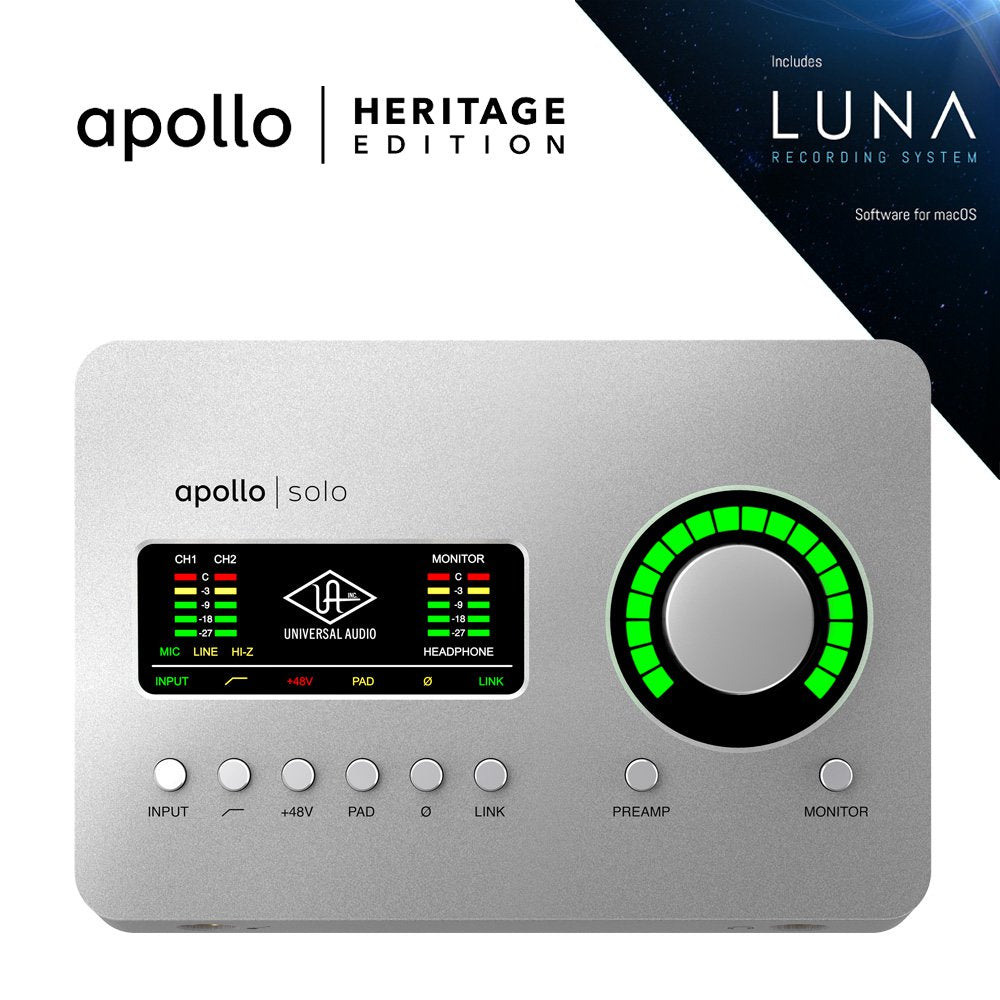 UNIVERSAL AUDIO Apollo Solo | Heritage Edition