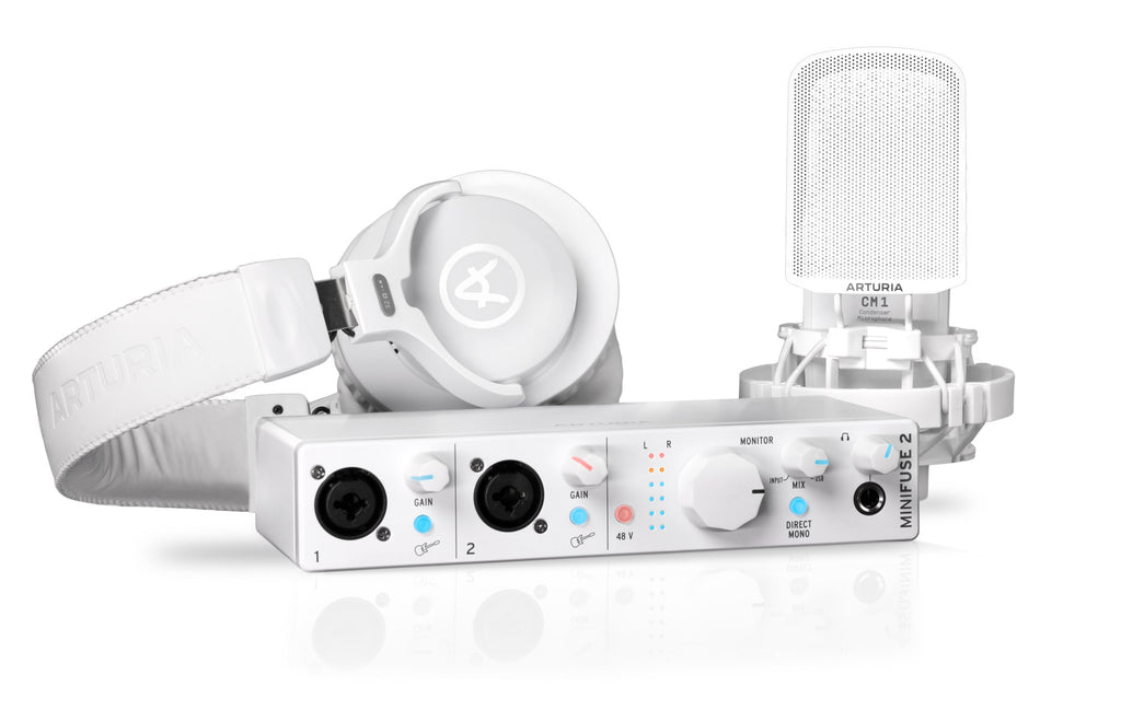 Arturia MiniFuse Recording Pack White