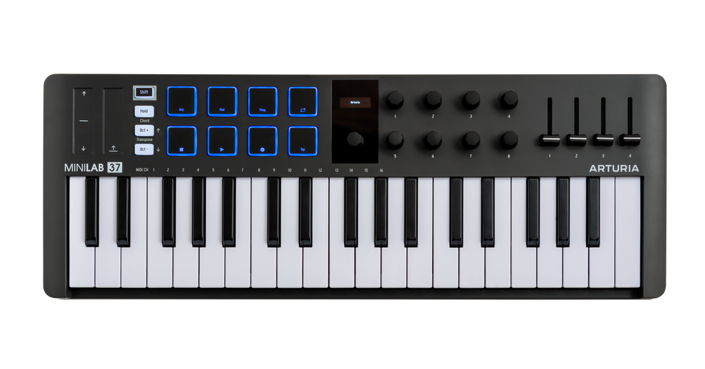 Arturia MiniLab 37 MK3 Black