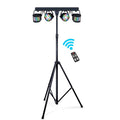 Complete Pro Show Set with Bar, 2 RGB Par LEDs, 2 LED Effects, and Stand