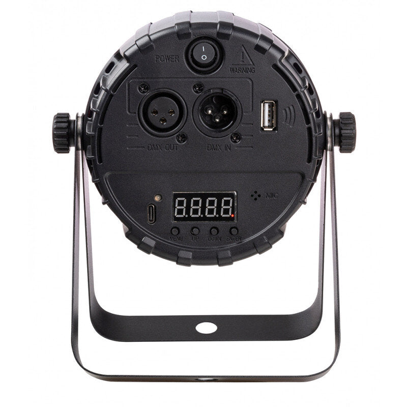 JB Systems Compact Battery Projector con 12 x 3-in-1 RGB Leds