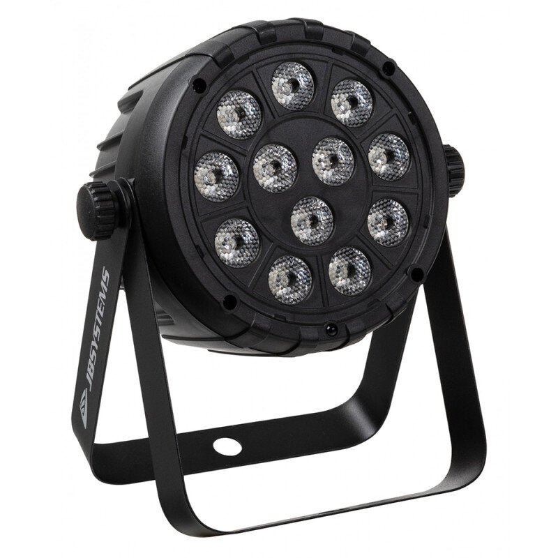 JB Systems Compact Battery Projector con 12 x 3-in-1 RGB Leds