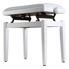 Soundsation Sbh100P-Wh Panca Pianoforte (Bianco Lucido/Skay Bianco)
