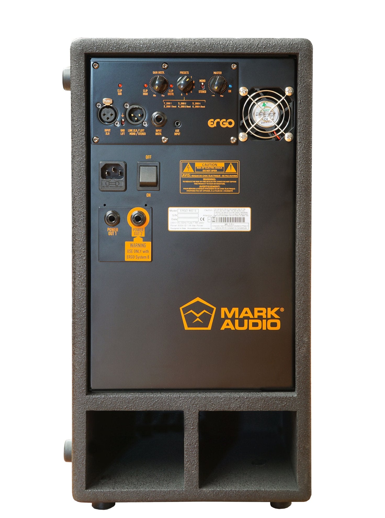 Markaudio Ergo System 2 Sistema Audio Portatile