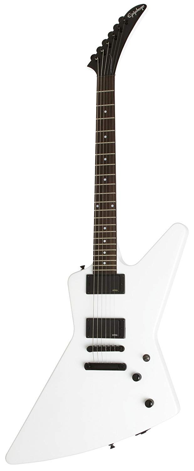 Epiphone 1984 Explorer Ex Emg-81/85 Alpine White Limited Edition
