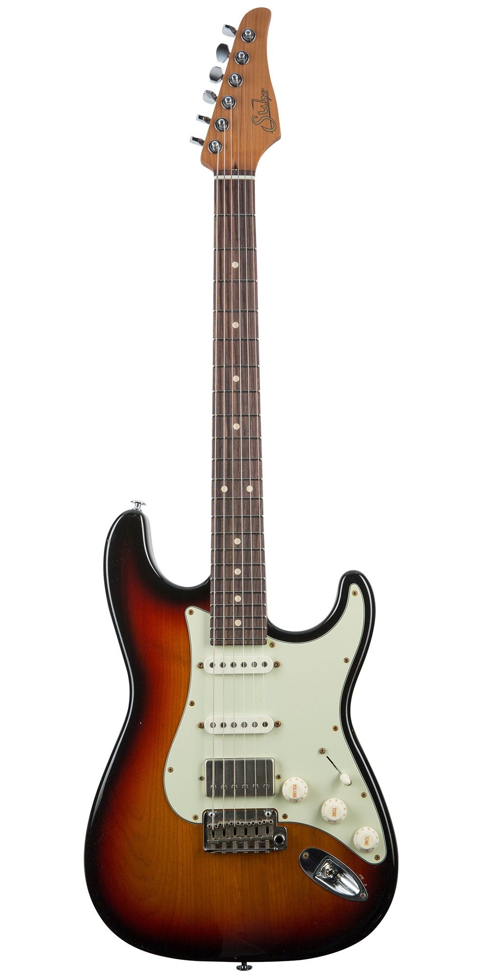 Suhr Classic S Antique Roastd 3 Tone Sunburst