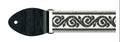 Souldier Scroll Black Guitar Strap