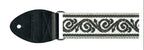 Souldier Scroll Black Guitar Strap