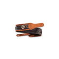 Taylor Grand Pacific 3' Nickel Concho Brown Leather Strap