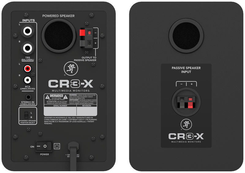 Mackie Cr3-X Coppia Monitor Da Studio