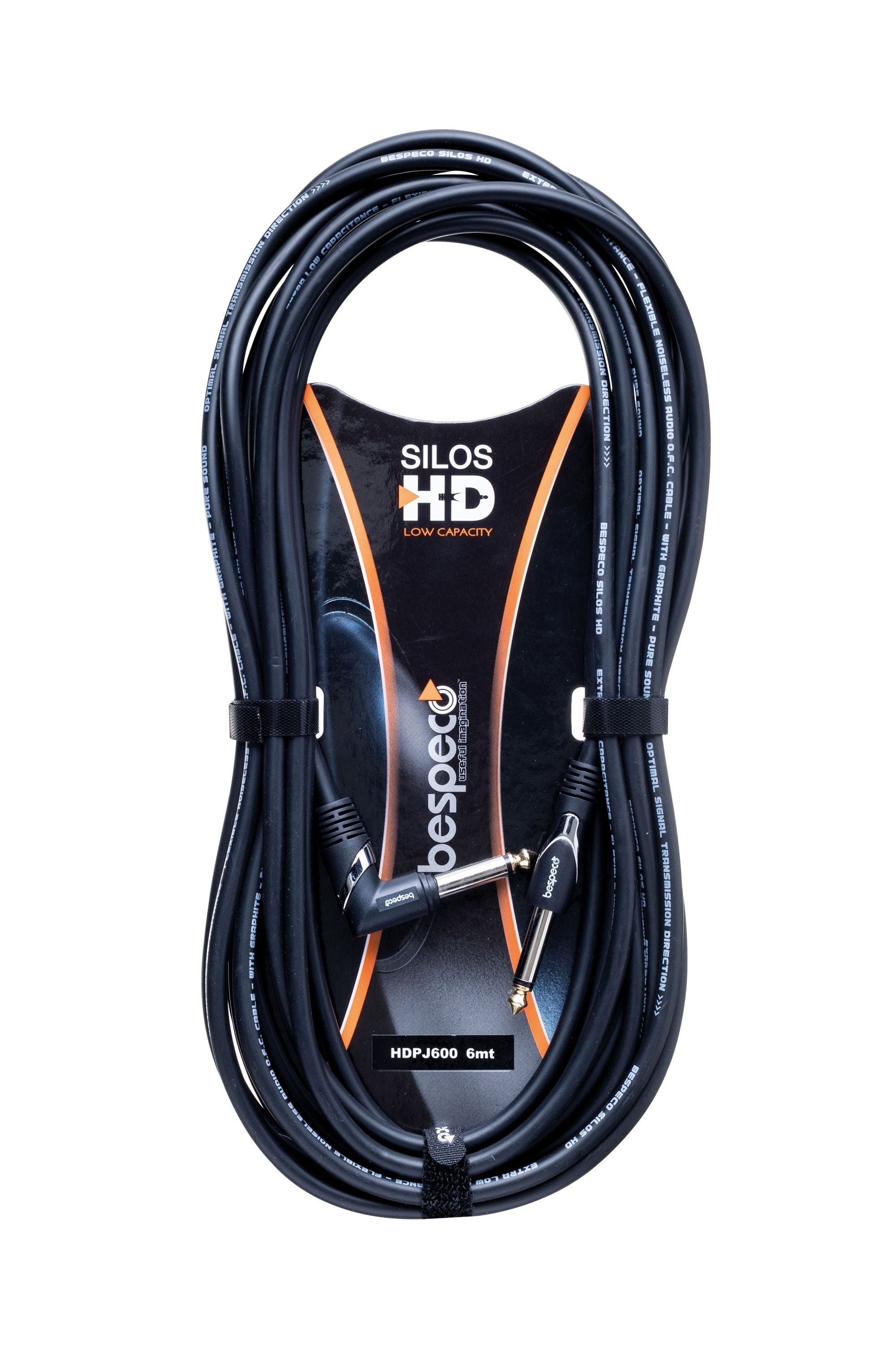 Bespeco Hdpj600 Cavo Jack Dritto Pipa Mt 6