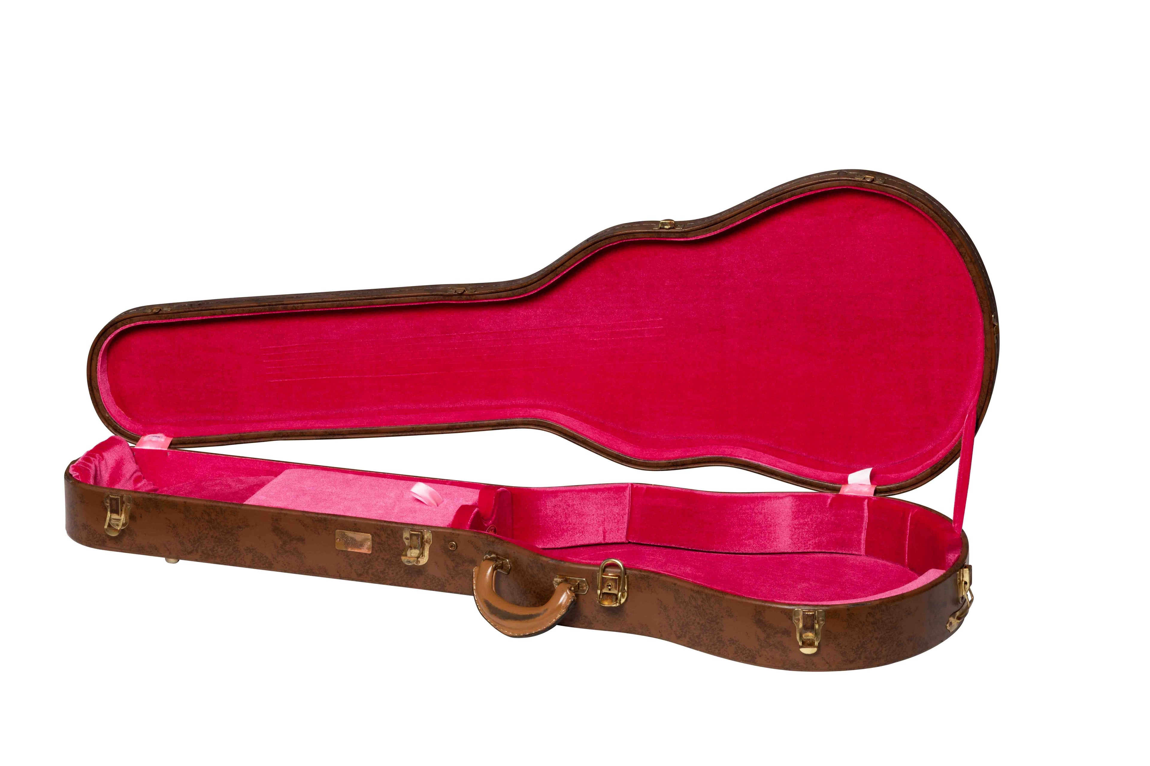 Gibson Accessories ASLFTCASE-5L-LPS-AG Lifton Historic Hardshell Case Les Paul Brown/Pink Aged