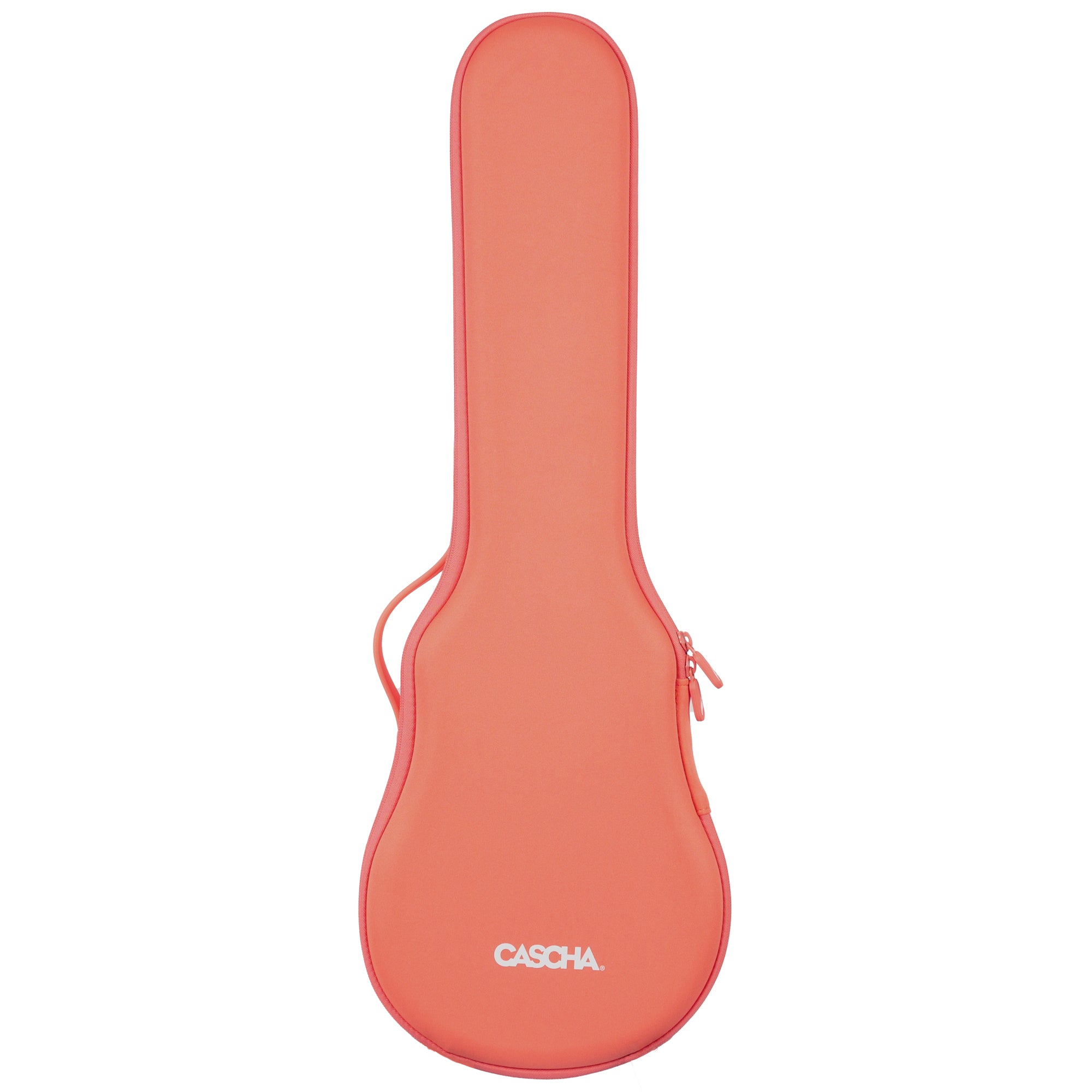 Cascha Ukulele Concerto in Carbonio Pack Orange con Borsa Tracolla e Plettri