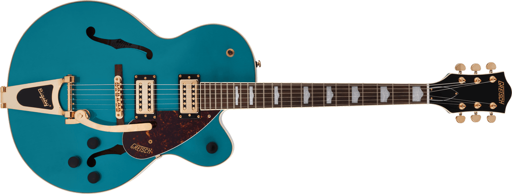 Gretsch G2410TG Streamliner Hollow Body con Bigsby Single Cut Ocean Turquoise