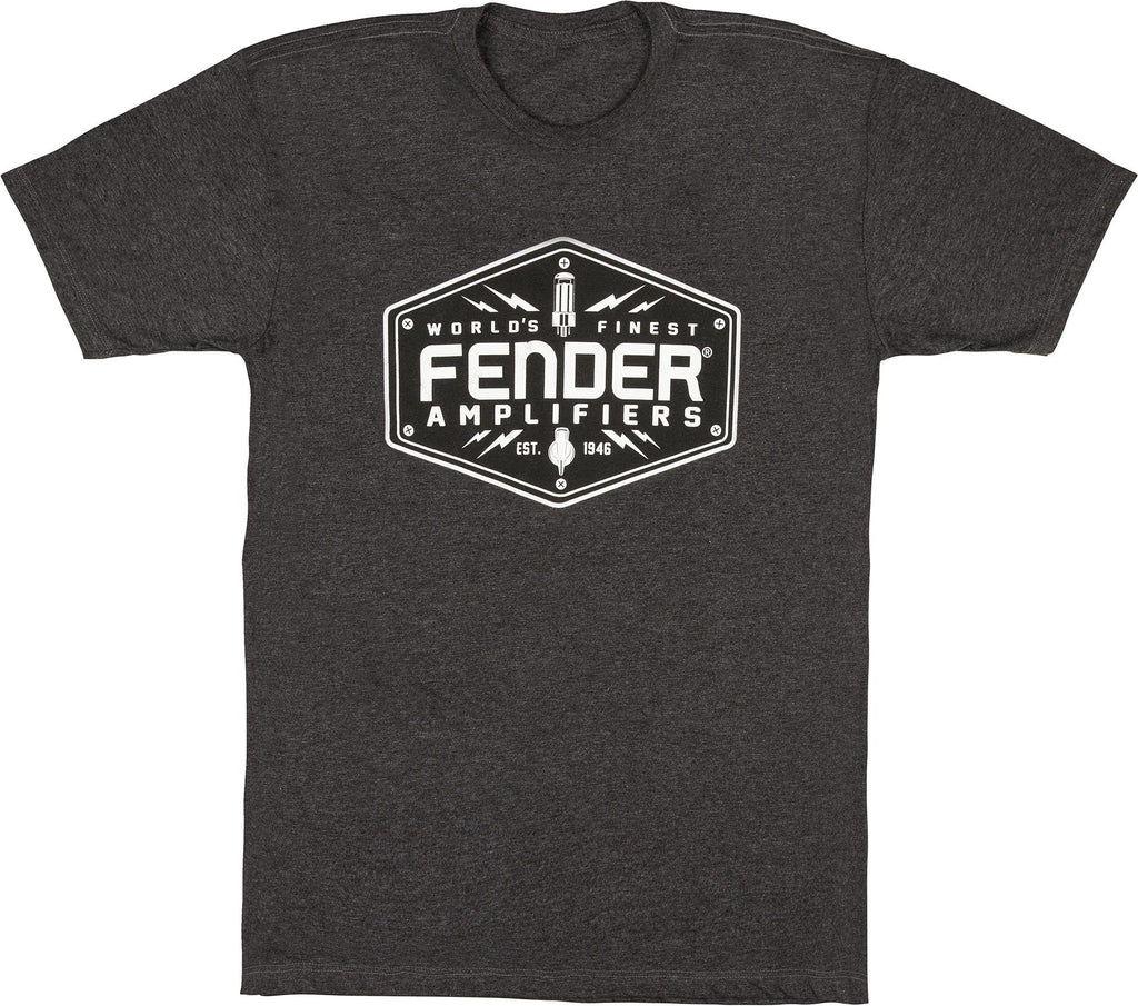 Fender T-Shirt Amplifiers Dark Gray Small