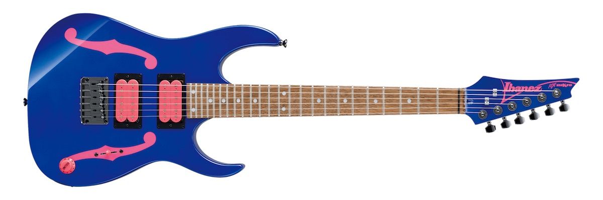 Ibanez  Pgmm11jb Chitarra Elettrica Ridotta Jewel Blue