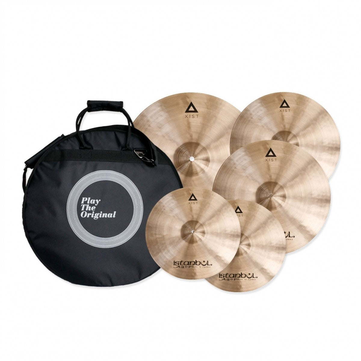 Istanbul Xist Set Piatti Agop Set 4 Piatti con Borsa Imbottita