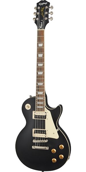 Epiphone Les Paul Classic Worn Ebony Chitarra Elettrica
