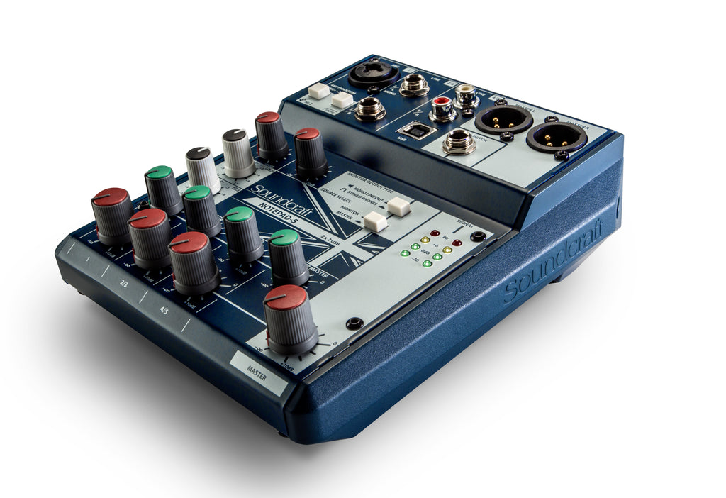 Soundcraft Notepad 5 Mixer Analogico Usb
