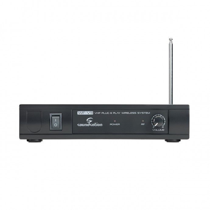 Soundsation Radiomicrofono VHF Plug and Play con BodyPack ed Archetto 209.8 MHz