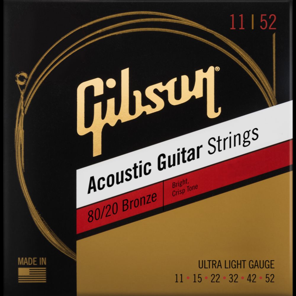 Gibson SAGBRW11 Bronze Acoustic 11-52