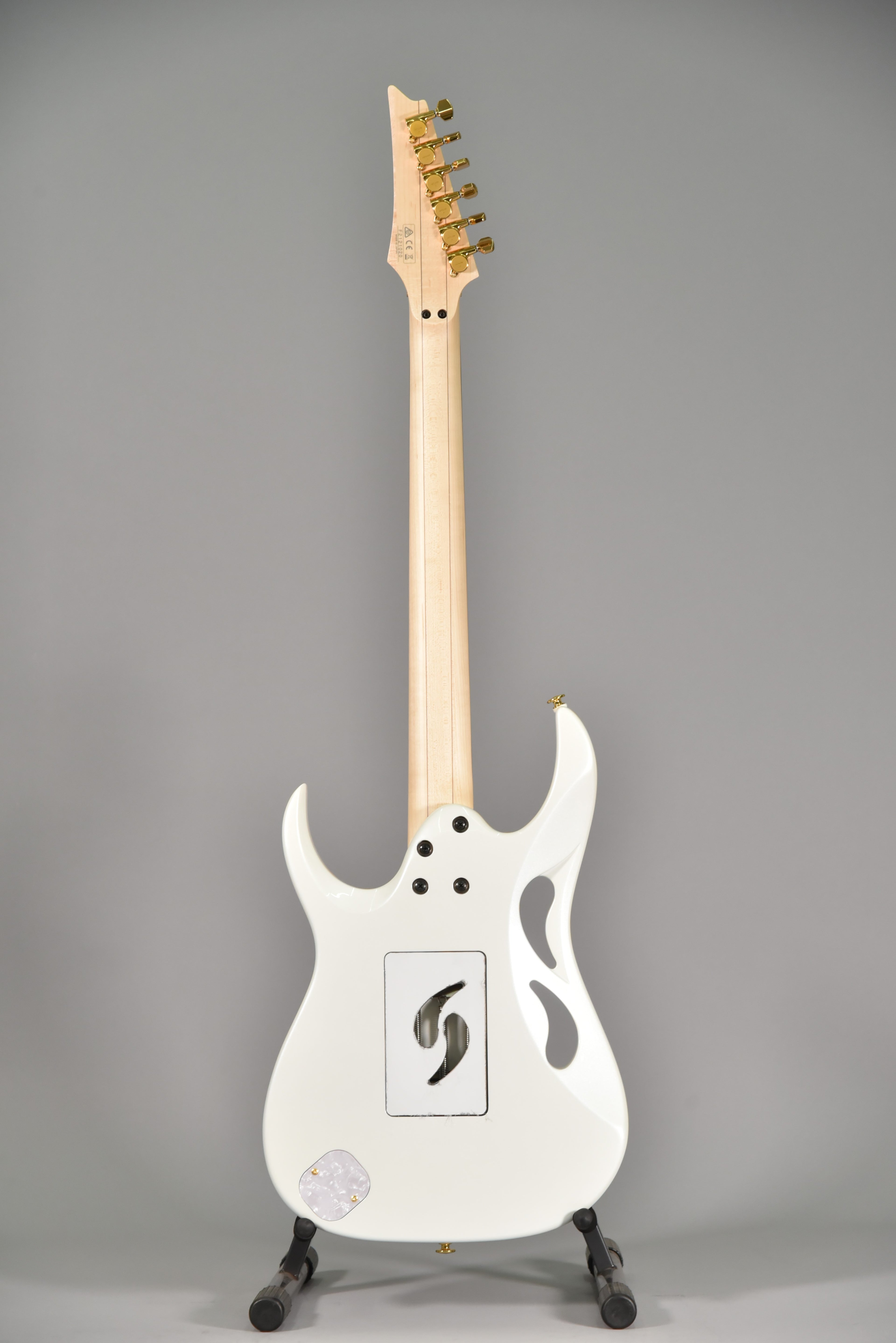 Ibanez Steve Vai Pia3761 Stallion White Con Case