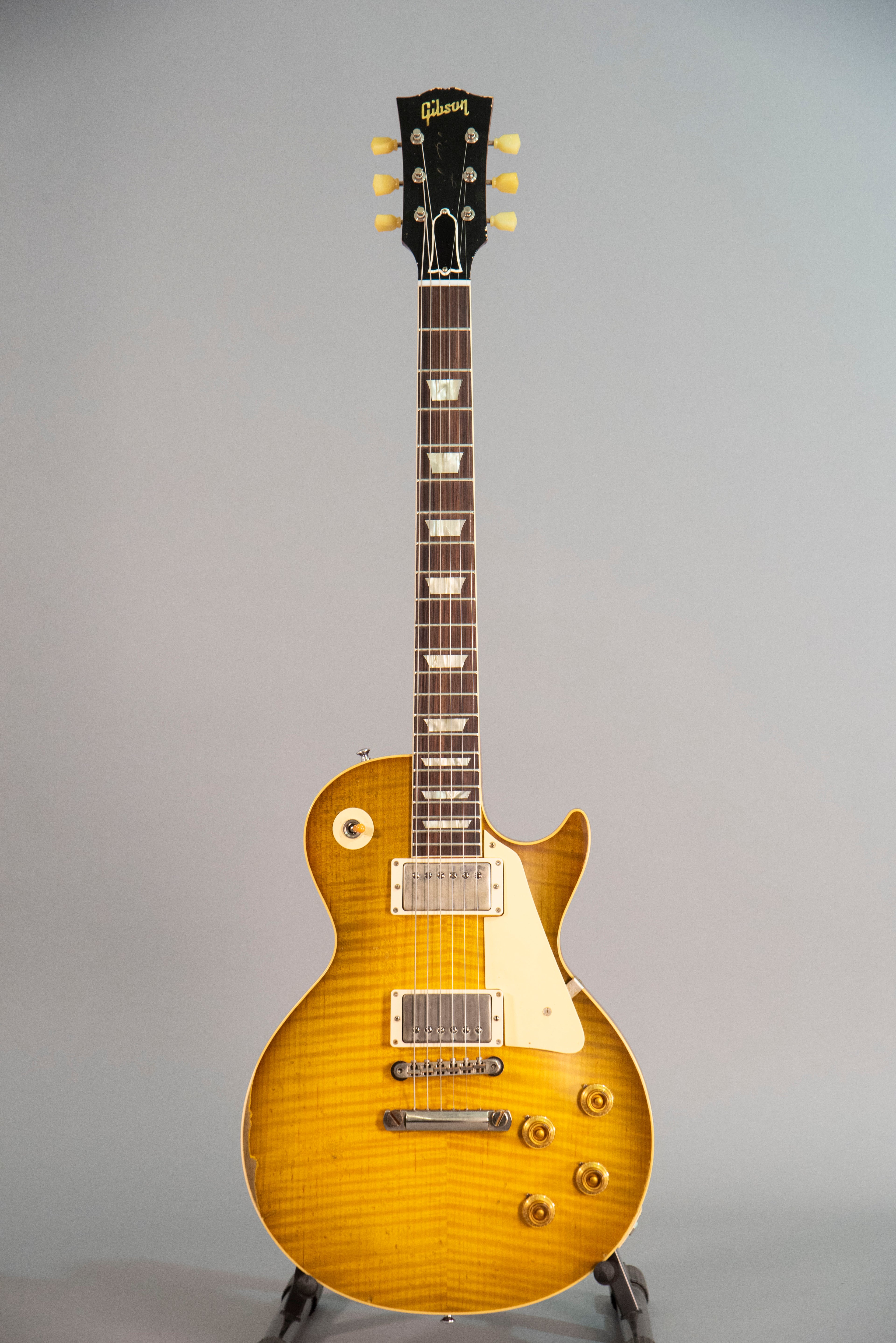 Gibson Custom Shop Murphy Lab 1959 Les Paul Standard Green Lemon Fade Heavy Aged