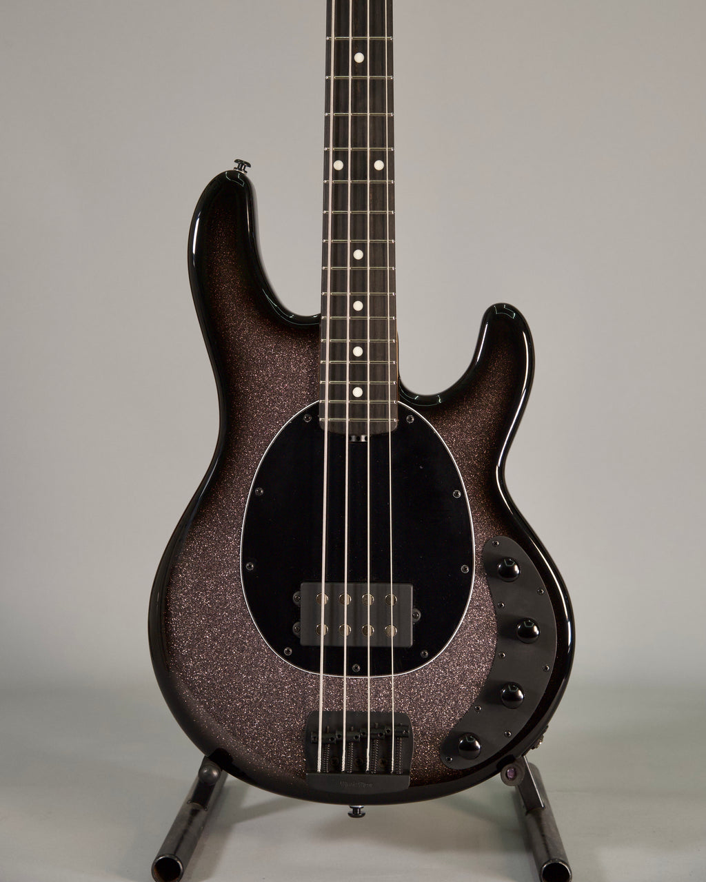 MusicMan StingRay Special Smoked Chrome Roasted Maple Ebony