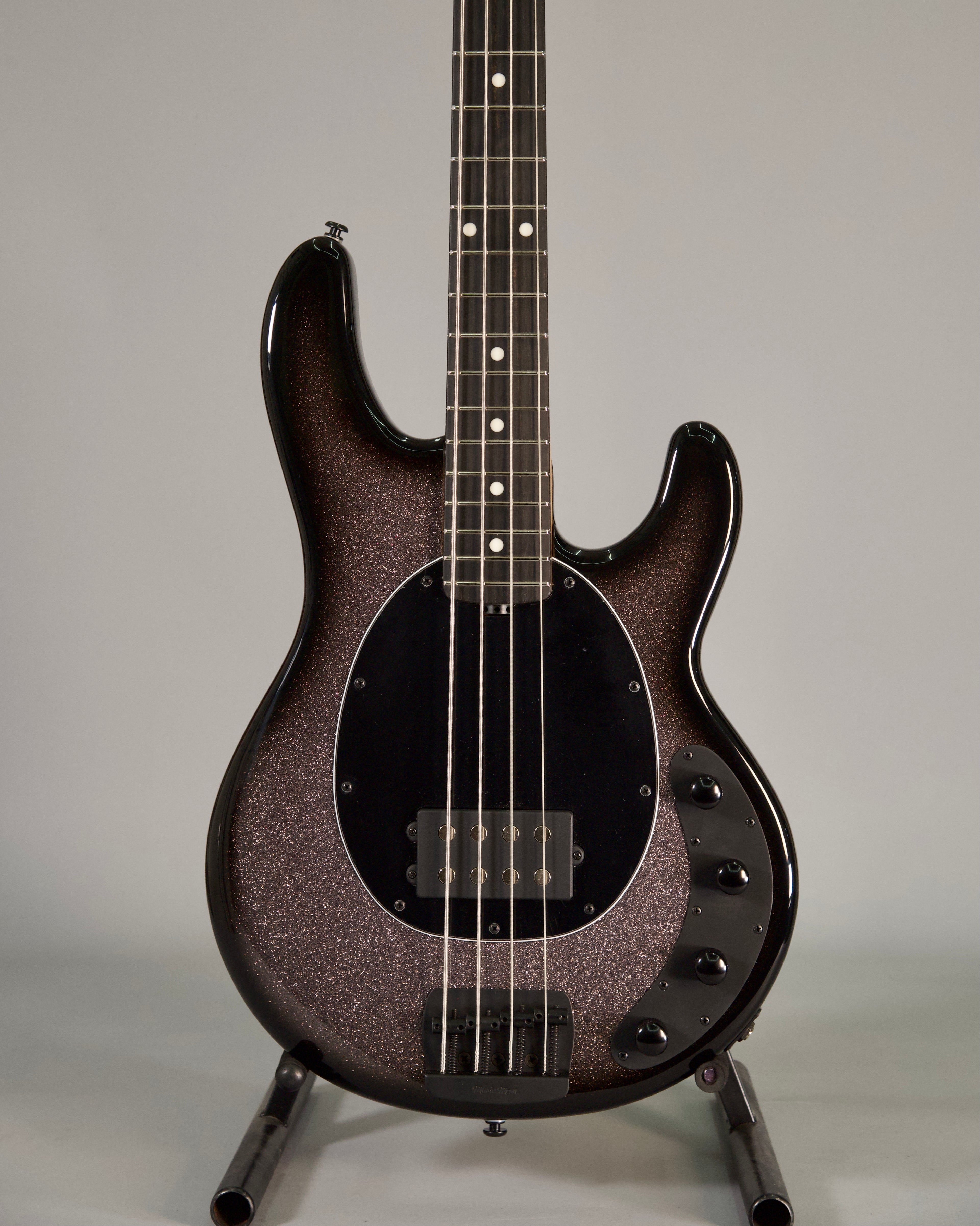 MusicMan StingRay Special Smoked Chrome Roasted Maple Ebony