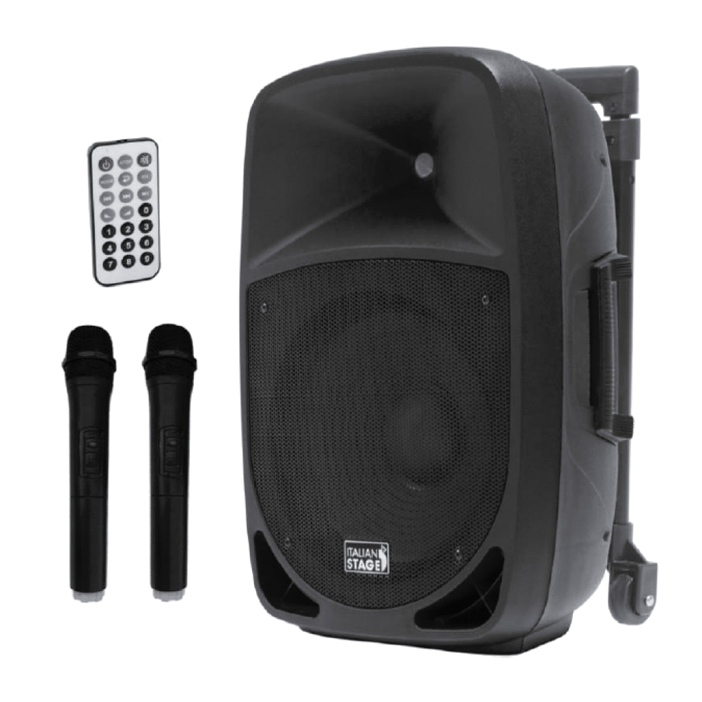 Italian Stage By Proel Fr12Aw Sistema Audio 12' Portatile Bluetooth Usb