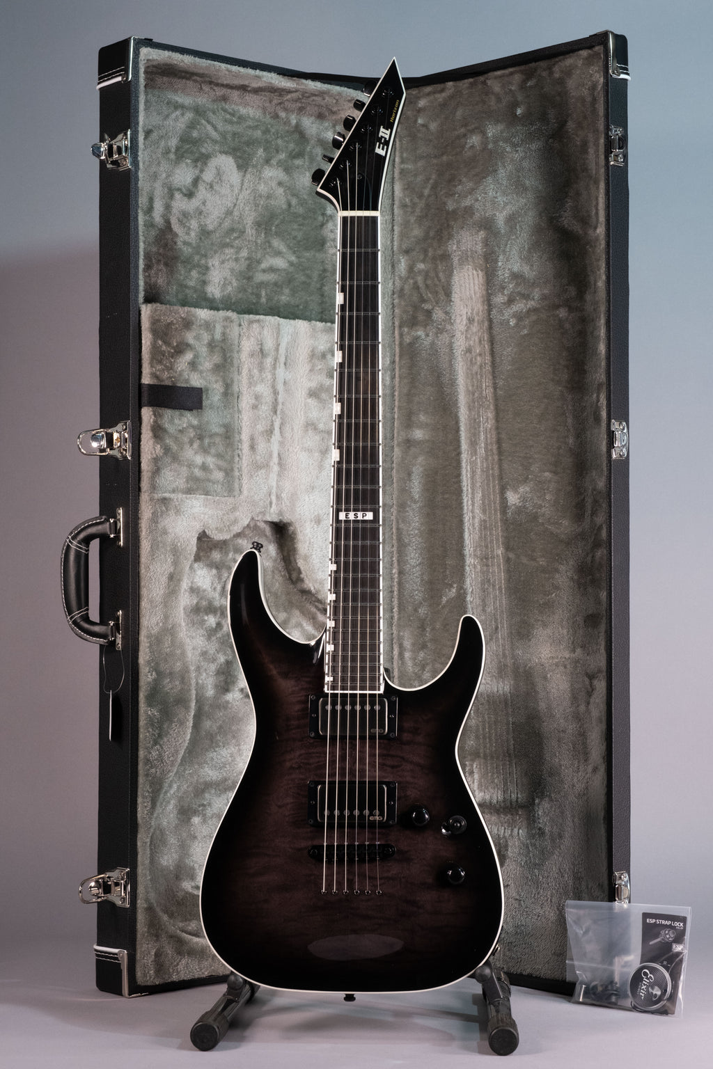 Esp E-II Horizon NT-II See Thru Black Sunburst con Astuccio