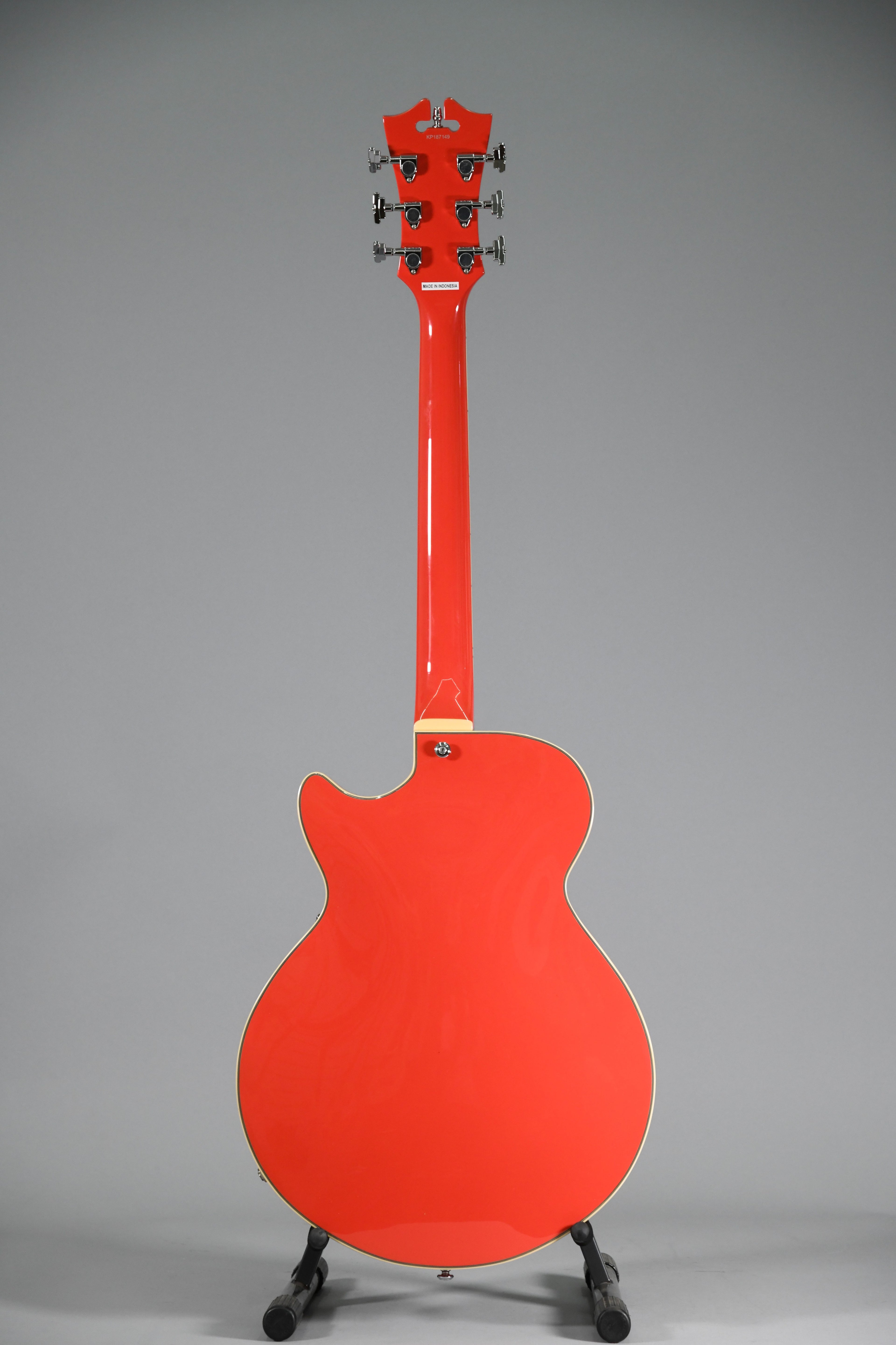 D'Angelico PREMIER SS (with stopbar tailpiece) FIESTA RED