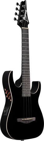 Ibanez URGT100 Ukulele Tenore Elettrificato Black High Gloss