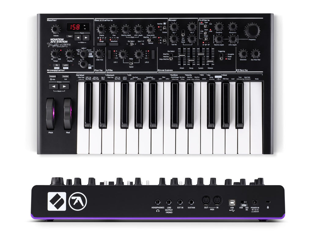 Novation Afx Station Sintetizzatore Analogico 25 Tasti