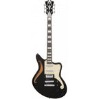 D'Angelico Bedford SemiHollow Black Flake