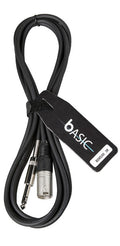 Bespeco Shielded Cable 5m Stereo Jack M/Xlr M