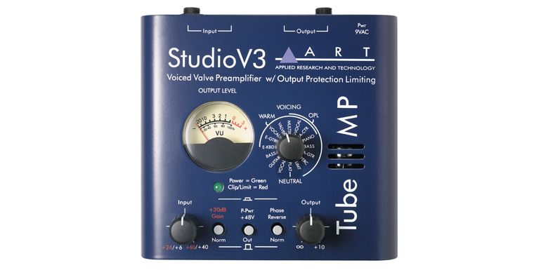 Art Tube MP Studio V3 Preamplificatore Microfonico Valvolare con Limiter