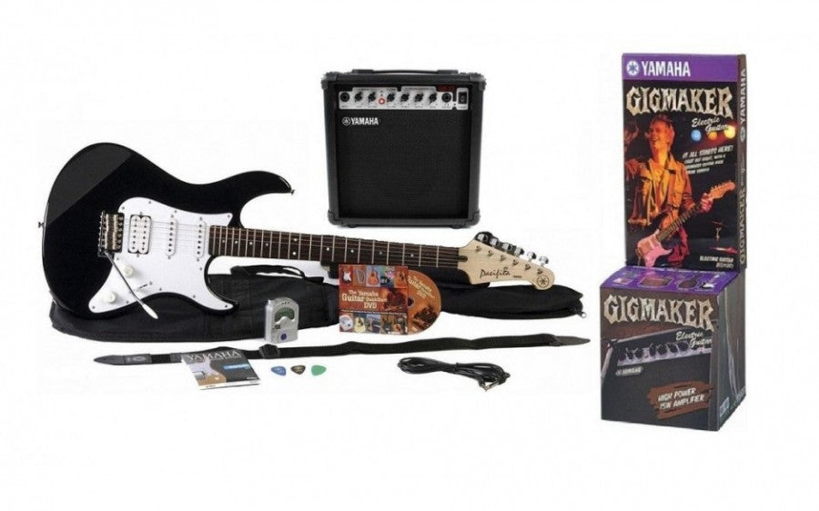 Yamaha EG112 GP II Electric Guitar Pack Black + Amp + Bag + Tuner
