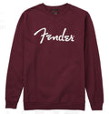 Fender Spaghetti Logo Pullover Maroon S