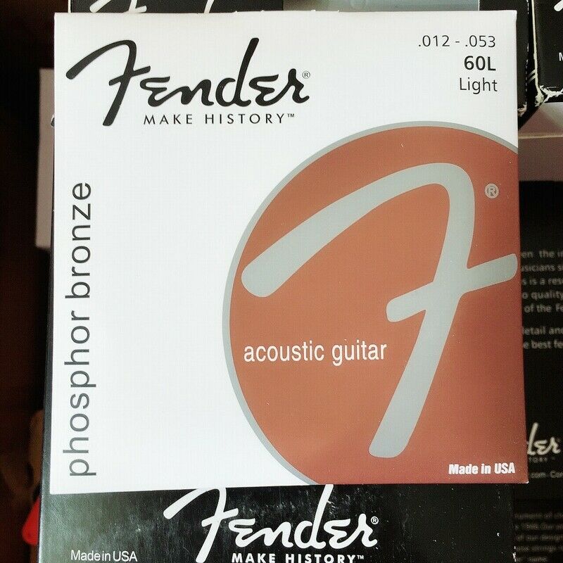 Fender Muta 60L Phosphor Bronze per Chitarra Acustica 12-53