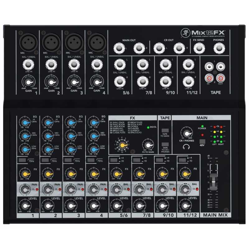 Mackie Pro Fx12 V2 Mixer 12 Canali
