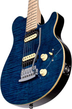 Sterling By Musicman Axis Flame Maple Top Neptune Blue