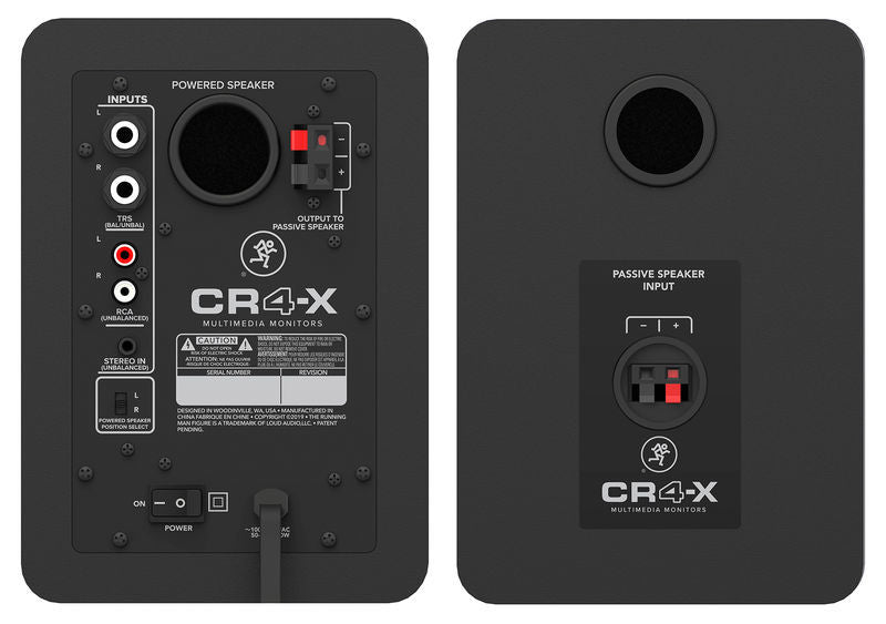 Mackie Cr4-X Coppia Monitor Da Studio