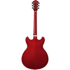 Ibanez As93Fmtcd Chitarra Semiacustica transparent Cherry Red