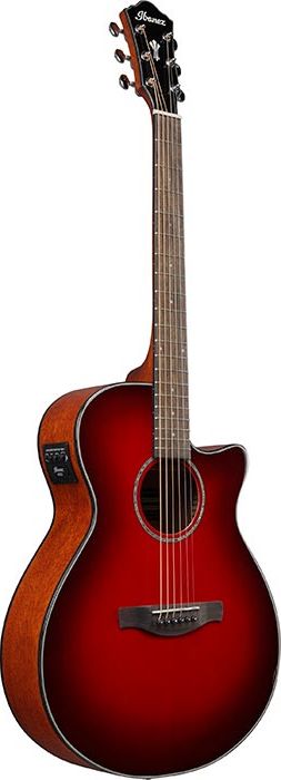 Ibanez Aeg51 Chitarra Acustica Amplificata Transparent Red Sunburst High Gloss