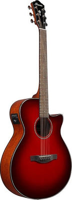 Ibanez Aeg51 Chitarra Acustica Amplificata Transparent Red Sunburst High Gloss