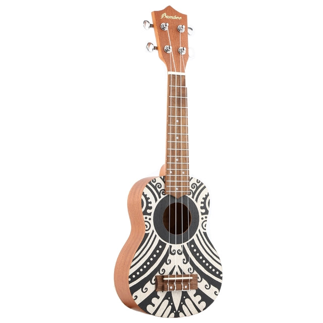 Bamboo Ukulele Soprano Mahori Con Borsa