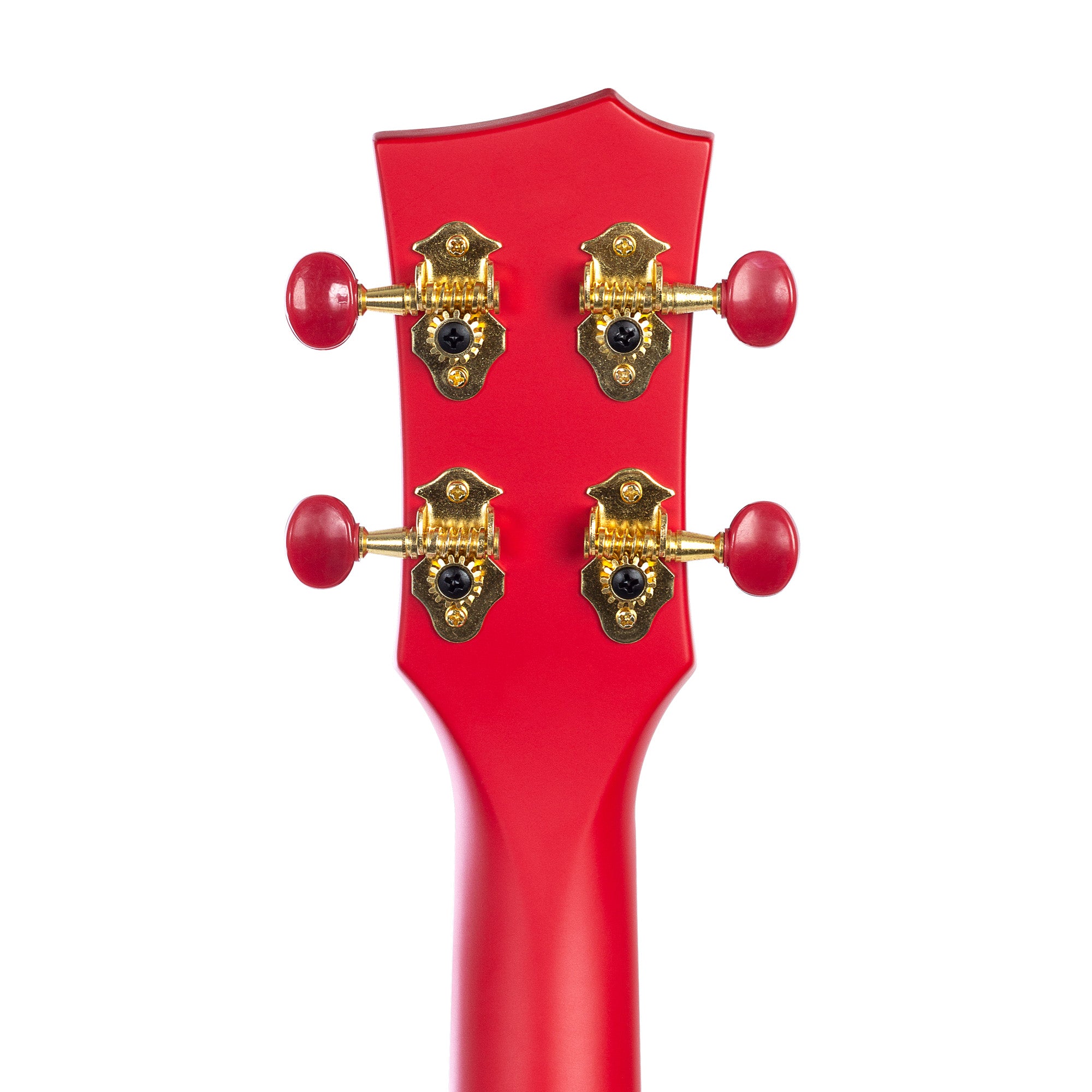 Cascha Ukulele Concerto in Carbonio Pack Red con Borsa Tracolla e Plettri