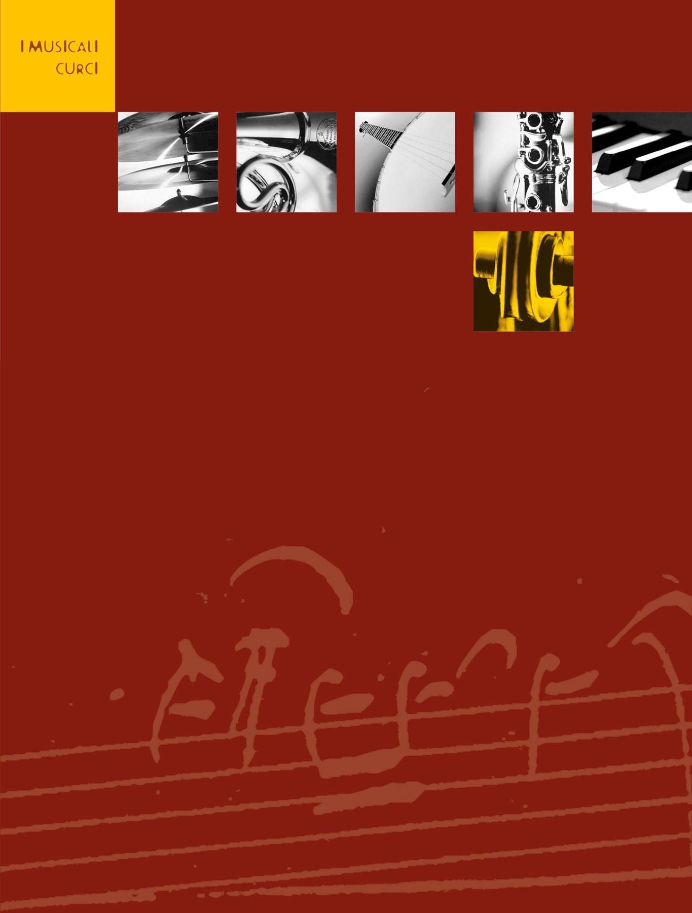 Curci Quaderno da Musica 12 Pentagrammi 32 Facciate